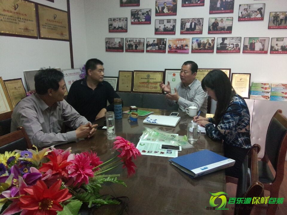 德州徐總來(lái)百樂源參觀考察